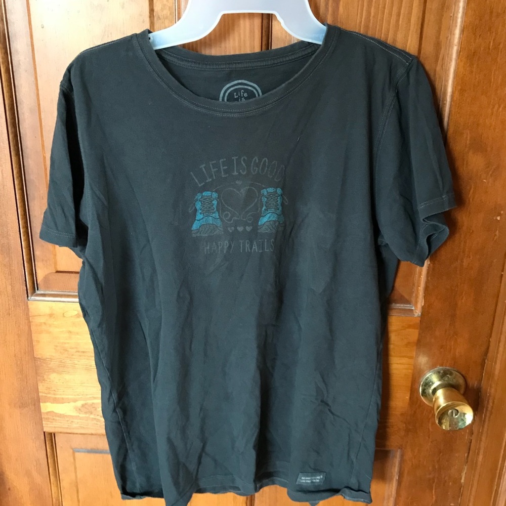Life Is Good tee